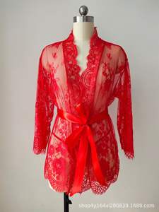 Robes de nuit en dentelle <span class=keywords><strong>Nues</strong></span> pour femme Vêtements de nuit pour <span class=keywords><strong>femmes</strong></span> Robes de soirée Style Lingerie sexy pour <span class=keywords><strong>femmes</strong></span> - Product Image 6