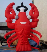 Écumeur gonflable géant pour publicité de fruits de mer, vente en gros au japon ou à l'usine