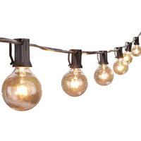 Ampoule Led G40 Guirlande Lumineuse Extérieure G40 Lampe Étanche Patio Jardin Guirlande Fée Globe Guirlande Lumineuse