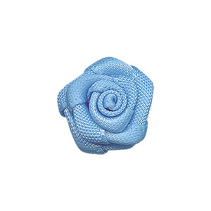Atacado de Rosas de Fita de Cetim de Poliéster, Mini Flores, Apliques de Boutique, Suprimentos para Costura e Decoração, Artesanato DIY, Tecido para Halloween - Product Image 6