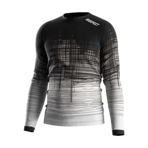 Luxury Workout Man Fitness Clothes Seamless Gym Wear Sports T <b>Shirt</b> <b>Men</b> <b>Compression</b> <b>Shirts</b> Long Sleeve - Product Image 1