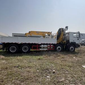 Camión Grúa Articulada Shacman F3000 30T |   Transportador <span class=keywords><strong>de</strong></span> Equipo Pesado Autocargable - Product Image 2