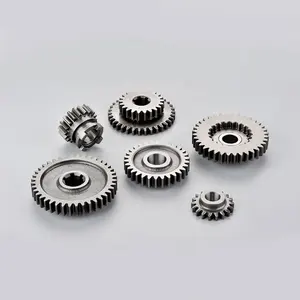 Custom Cnc Usinagem Peças OEM Fabricações Serviço Precisão Duplo Spur Engrenagens Steel Gears