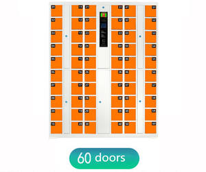 Casier de stockage de charge de <span class=keywords><strong>téléphone</strong></span> portable public électronique en acier personnalisé de plusieurs couleurs - Product Image 6