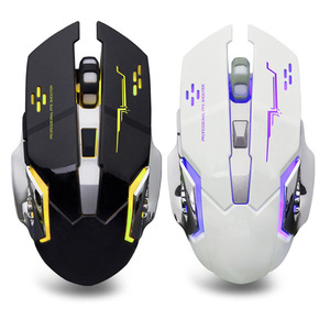 <span class=keywords><strong>Souris</strong></span> sans fil rechargeable Ordinateur de jeu <span class=keywords><strong>Souris</strong></span> BT silencieuse <span class=keywords><strong>Souris</strong></span> USB mécanique E-Sports Rétro-éclairage PC <span class=keywords><strong>Gamer</strong></span> <span class=keywords><strong>Souris</strong></span> pour ordinateur - Product Image 6
