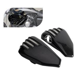 Moto Côté Couvercle de La <span class=keywords><strong>Batterie</strong></span> Accessoires Pour Harley Sportster 1200 883 XL1200 XL883 Fer SuperLow Roadster Quarante Huit 14-2021 - Product Image 1
