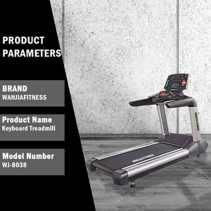 Meilleur prix pour l'équipement de fitness <span class=keywords><strong>cardio</strong></span> Dezhou, tapis roulant commercial avec écran clavier et test de fréquence cardiaque - Product Image 3