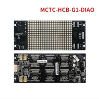 Pantalla LED de Matriz de Puntos MCTC-HCB-G1 para Ascensores, Diseño Moderno, Módulo PCB Indicador de Piso para Sistemas de Ascensores en Hoteles y Apartamentos