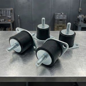 Pièces de montage d'isolation de précision durables de Taïwan, en caoutchouc-métal, acier inoxydable usiné CNC, usinage par électroérosion à fil - Product Image 3