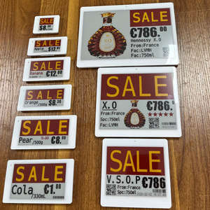 Étiquettes de prix numériques 2,4 GHz API SPI EPD E Ink Display 1,54" BLE 5.0 NFC Etag, étiquettes électroniques de rayon EAS NFC ESP32 Eink Epaper ESL - Product Image 4