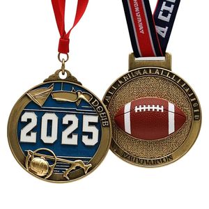 شعار الشركة المصنعة مخصص جائزة كأس العالم الرياضة ميداليات سبائك الزنك والذهب الفضة المعادن الكأس للأبطال - Product Image 6