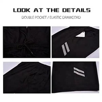 Uniformes d'arbitre de football portables bon marché personnalisés en usine Vêtements d'arbitre de football unisexe Kit d'arbitre de football