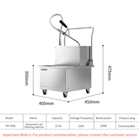 Nouvelle unité de filtration d'huile industrielle de type chariot COMAI avec filtre à cartouche et débit élevé