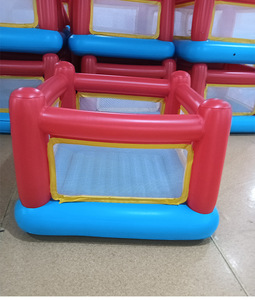 Château gonflable pour enfants JOSEN Family Kids en PVC épais, capacité 300 kg, dimensions 150x150x130 cm, maison de saut extérieure écologique - Product Image 5