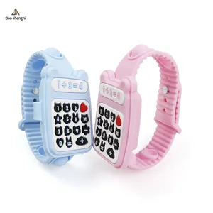 Kinderen Rekenmachine Cartoon Speelgoed Horloges 3d Flip Cover Horloge Kids Fidget Pop Armband Pols Siliconen Led Digitaal Horloge Kinderen