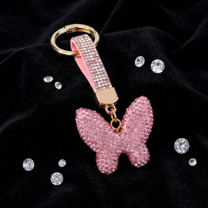 CCH <b>Customize</b> 2026 new double-sided crystal metal car <b>keychain</b> - Product Image 3