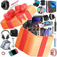 Boîte mystère électronique, boîte cadeau technologique aléatoire avec haut-parleur intelligent, écouteurs TWS et accessoires 3C, vente en gros 1-5 pièces