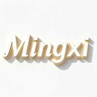 Enseigne murale publicitaire commerciale personnalisée en acier inoxydable avec lettres 3D rétroéclairées par LED, bordure dorée, logo lumineux pour entreprises