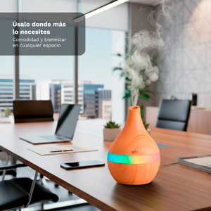 Nature Mist 300W Humidifier And <b>Aroma</b> <b>Diffuser</b> Wood Color - Product Image 4