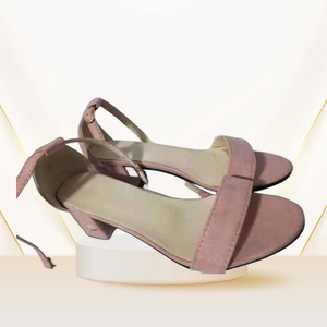 Venta caliente Sandalias Moda de mujer con tacones gruesos y zapatos de hebilla de una línea de verano alto - Product Image 6