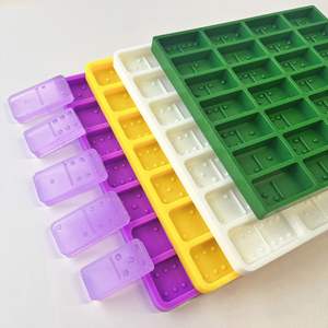 R-013 Moule en silicone pour dominos, Pai Gow, jeux <span class=keywords><strong>de</strong></span> table, échecs, résine époxy, pâtisserie et bijoux - Product Image 6