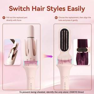 Set de Rizador de Pelo Eléctrico Automático Portátil Giratorio, Kit de Rizador de Pelo, Herramienta de Peinado Doméstica de Plástico, Nuevo - Product Image 6