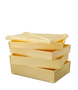 Pizza Dough Boxes Food Grade Bakery Kitchen Plastic Pizza Dough Proof Box Storage container Box