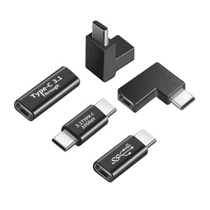 อะแดปเตอร์ USB Type C มุมขวา90องศา<span class=keywords><strong>ตัว</strong></span><span class=keywords><strong>แปลง</strong></span><span class=keywords><strong>ตัว</strong></span>เมียเป็น<span class=keywords><strong>ตัว</strong></span>ผู้แปลง10 Gbps <span class=keywords><strong>ตัว</strong></span>เชื่อมต่อการซิงค์ข้อมูลการชาร์จ - Product Image 2