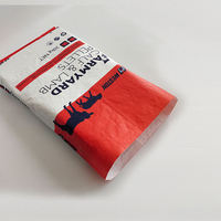 Sac tissé en PP laminé BOPP blanc OEM en gros, 25 kg, 50 kg, pour ciment, engrais, maïs, blé, farine, agriculture, déchets (10/25/50 kg)