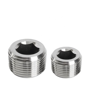 316SS шестигранный потайной штекер, NPT наружный полый шестигранный штекер - Product Image 3