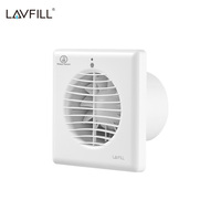 Ventilateur domestique à faible bruit avec capteur de mouvement, nouveau design, grand volume d'air, 4 pouces