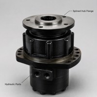 Moteur à roue Danfoss TMTHW500 495cc, moteur hydraulique pour moissonneuse-batteuse, chargeuse forestière, 11137342 TMTH-0500-B-NN-W58-AF