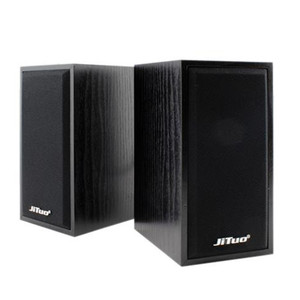 Altavoz Mini de Madera JiTuo JT2801, Estéreo, Entrada de Cable de Audio USB, 5V DC, Altavoz Multimedia para Computadora Portátil y de Escritorio - Product Image 4