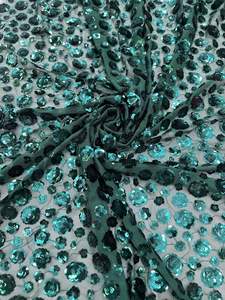 Craft bezler için <span class=keywords><strong>Yard</strong></span> kadife pullu kumaş tarafından Glitter kumaş kapitone malzeme örgü işlemeli kumaş - Product Image 3