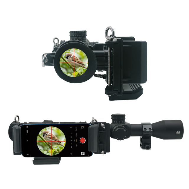 Starpheye S1 Scope Side Shot Mount Compatible with Multiple Mobile Phones and Action Cameras Quick Disassembly Camera Bracket
