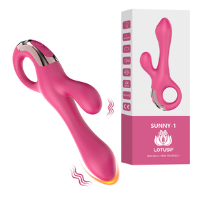 Nhà Máy Giao hàng nhanh đồ chơi người lớn Vibrator cho phụ nữ âm đạo thủ dâm công cụ hậu môn kích thích thỏ Vibrator với xử lý - Product Image 1