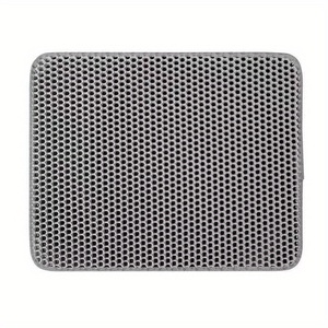 Tapis de litière pour chat Hovicaed <span class=keywords><strong>double</strong></span> couche, anti-éclaboussures, en EVA, facile à nettoyer, lavable, couleur personnalisable, pour litière de chat - Product Image 6