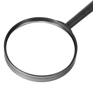 Lupa de mano de 100 mm con lente de plástico sin luz, herramienta de lectura portátil - Product Image 2