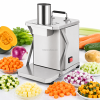 Commerciële Hoge Efficiënte Fruit Dicer Groentesnijder Voor Mango Ui Aardappel Wortel Ananas Kubus Roestvrij Staal Voedsel