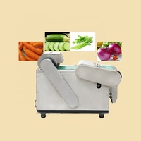 Commerciële Gebruikt Elektrische Groente Kool Cutter Kubus Snijmachine