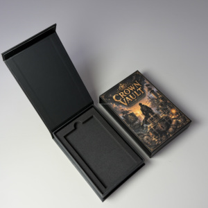 Boîte cadeau personnalisée en gros avec fermeture magnétique pour cartes de collection, boîte rigide en papier avec logo personnalisé pour cartes gradées PSA - Product Image 1