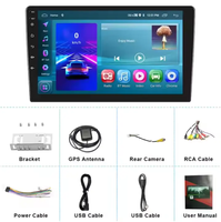 Radio para Auto Android de 9/10.1 Pulgadas, 2+32G, Doble DIN, Reproductor Estéreo, GPS, WIFI, FM, RDS, BT, Autoradio, Stock en EE. UU.