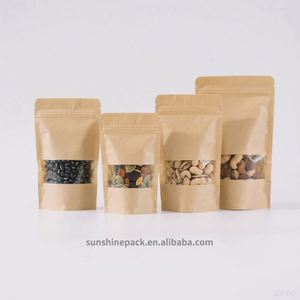 Custom Logo Gravure Printed Reclosable Zip Lock Stand up <b>Pouches</b> for Puffs Chips Brownies Snacks-Moisture Proof Edible Packaging - Product Image 2