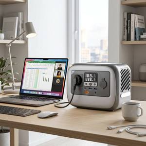 Estación de Energía Portátil de 300W, Generador Solar con Batería, Onda Sinusoidal Pura, Carga Rápida AC PD de 100W para Camping - Product Image 6