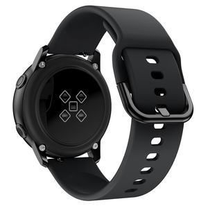 Bracelet en silicone 20mm pour <span class=keywords><strong>samsung</strong></span> <span class=keywords><strong>galaxy</strong></span> <span class=keywords><strong>watch</strong></span> <span class=keywords><strong>active</strong></span> <span class=keywords><strong>R500</strong></span> active2 40mm 44mm SM-R820 SMR830 - Product Image 5