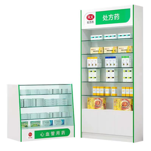 Meuble de pharmacie <span class=keywords><strong>pas</strong></span> <span class=keywords><strong>cher</strong></span>, vitrine en verre, comptoir de pharmacie, décoration de pharmacie, <span class=keywords><strong>magasin</strong></span> médical - Product Image 1