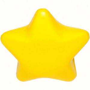Pelota Antiestrés de PU con Forma de Estrella y Logotipo Personalizado - Product Image 1