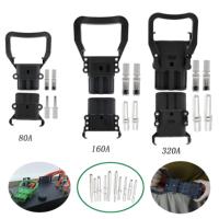 Connecteur de charge de batterie de chariot élévateur REMA IP54 Premium pour faisceau de câbles industriels 2P 80A 160A 320A Mâle Femelle