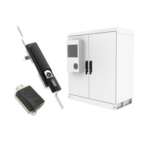 Verrou électronique passif en acier inoxydable durable avec protection contre les surtensions pour rack de serveur de centre de données