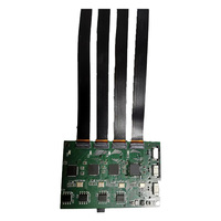4*5MP USB 3.0 IMX335 Quad Camera Module Kit Panoramique Action Camera Synchrone Même Cadre USB Machine Vision Camera Module
